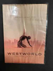 Westworld: Die komplette dritte Staffel 3 DVD - Brandneu Versiegelt - Bild 1 von 1
