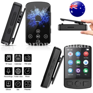 MP4/MP3 Player Support 128GB Bluetooth Lossless Clip Music FM Radio Recorder AU - Picture 1 of 48