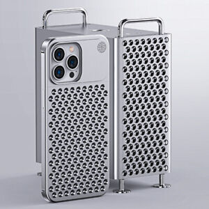 Aluminum Metal Case Hollow Heat Dissipation Aroma Cover For iPhone 12 13 14 15