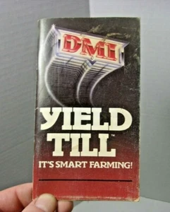 Farmers Pocket Notebook Advertising DMI Farm Tractor Implement Vintage Book  - Picture 1 of 5