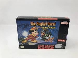 Magical Quest Mickey Mouse - Super Nintendo Snes - Original Box ONLY - Ship Flat - Bild 1 von 6