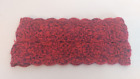 Collection Eighteen Head Wrap Band Women's Red & Black Chunky 9" Long Nwot