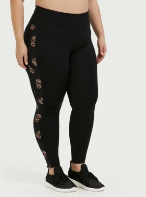Leggings tatuaje leopardo activo tórrido calavera nuevos con etiquetas nuevos 4X Foto 1 de 4