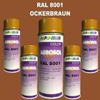 Produktbild - 5 Spraydosen Dupli Color RAL a´400 ml RAL 8001 Ockerbraun