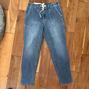 Judy Blue Jeans Damen 11/30 Blau Clearwater Jogger High Rise Straight JB88496 - Bild 1 von 6