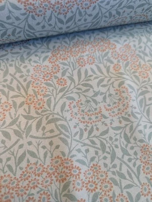 William Morris V&A Museum Cotton Fabric Michaelmas Daisy Patchwork, per 50cm - Image 1 of 4