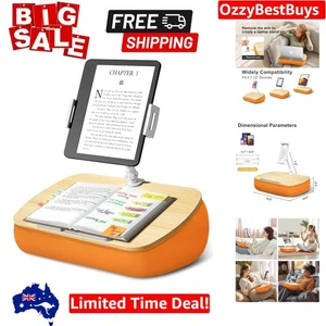 Cozy Beanbag Tablet Holder with Adjustable Arm for iPad & Kindle (4.7-13") - Picture 1 of 9