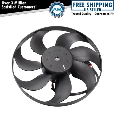 Engine Radiator Cooling Fan Assembly for Audi TT VW Golf Jetta New - Image 1 of 3