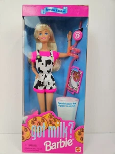 Special Edition Barbie 1995 in Box Stroh, Kuh Outfit Keksschale Vintage Puppe MIB - Bild 1 von 14