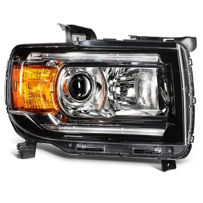 Headlight Assembly For 2015-2022 GMC Canyon Black Housing Right Passenger Side - Изображение 1 из 4