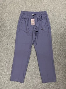 Nike Pants Mens Large Blue Woven Dri-Fit Training Drawstring Lightweight NWT - Picture 1 of 5