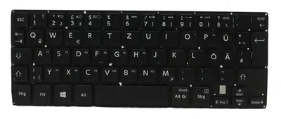 Tecla TO182 para teclado Toshiba Satellite L9WB Click Mini L9W L9W-B-102 - Imagem 1 de 2