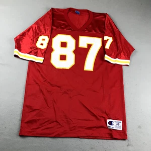 VTG Kansas City Chiefs Jersey Mens 48 Red #87 Vanover NFL Football Short Sleeves - Picture 1 of 12