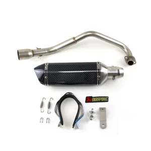 For Honda Grom 125 2013-2025 Full Exhaust System Slip-On Muffler On Pipe DB Kill - Picture 1 of 7