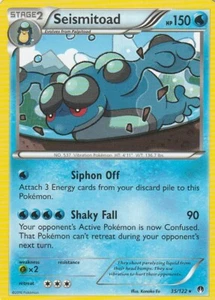 Seismitoad 35/122 X&Y Breakpoint Pokemon TCG Card - Picture 1 of 2