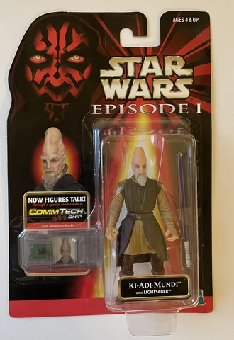 Star Wars Episode 1 Phantom Menace KI-ADI-MUNDI CommTech Vintage Sealed 1998 Cover