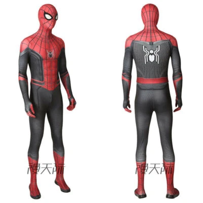 Spider-Man Lejos de Casa Peter Benjamin Parker Disfraz Disfraz Traje Halloween  Foto 1 de 4