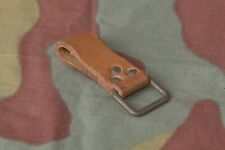 Anello passante pelle cinturone spallacci tedeschi, German WW2 leather belt loop