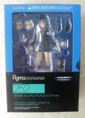 SHIBUYA RIN Figma 252 Cinderella Project The IdolMaster figure Max Factory 2015 - Image 1 of 4