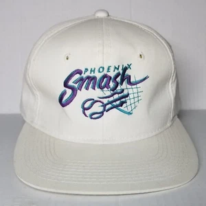 Vintage WTT Phoenix Smash Tennis Team White Snapback Hat/Cap - 1992-1994 RARE - Bild 1 von 10