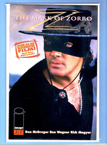 IMAGE COMICS - THE MASK OF ZORRO #3 ANTONIO BANDERAS PHOTO COVER NOV 1998