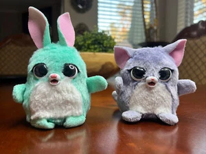 Hasbro FurReal Fuzzalots Kitty Interactive Feeding Tested Working Lot Of (2) Two - Picture 1 of 8