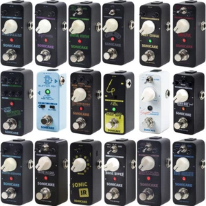 Sonicake Guitar Effects Pedal Overdrive Digital Reverb Phaser Delay Bass Pedals - Picture 1 of 133