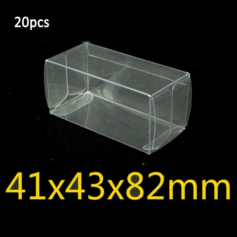 20/25/50Stk For Hotwheels Schutzhülle Matchbox Transparent PVC Display Box Neu