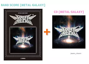 BABYMETAL METAL GALAXY OFFICIAL BAND SCORE JAPANESE + CD JAPAN Tracking - Picture 1 of 3