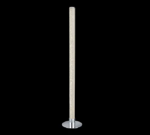 Lampada Piantana Led Tubo H105 cm effetto Cristallo Telecomando Leia GD Trio - Foto 1 di 2