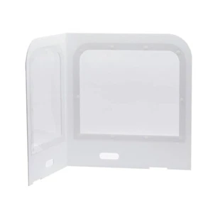 FlexView Shield 2 Pack Durable Easy Carry Plastic Desk Dividers - Picture 1 of 11