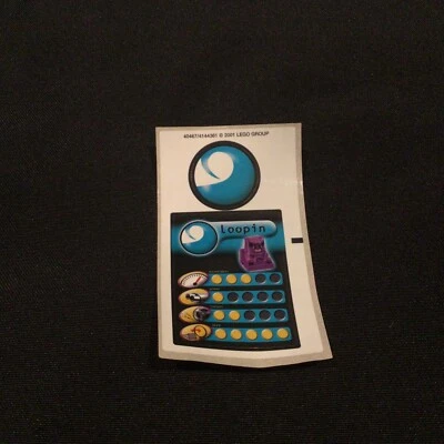 Lanzador LOOPIN Lego Racers Xalax 4568 de colección - Hoja de pegatinas 40467 4144361 Foto 1 de 3