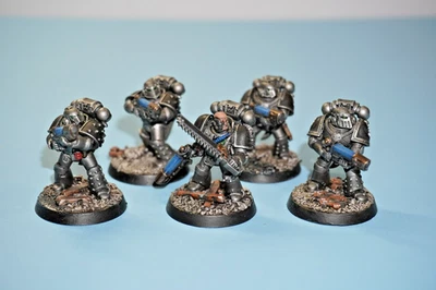 Special Weapon Marines x 5 Iron Hands Legion Warhammer Horus Heresy - image 1 of 4