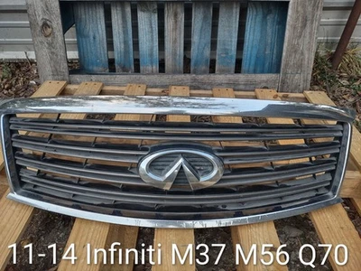 11-14 Infiniti m37 m56 q70 SUPERIOR Radiador Parachoques Parrilla Cromo Fabricante de Equipo Original Foto 1 de 4