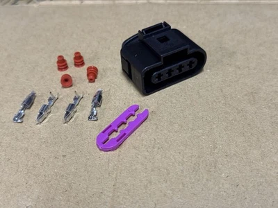 4 Pins Ignition Coil Connector Plug fits Audi Volkswagen 1J0973724 - Image 1 of 3