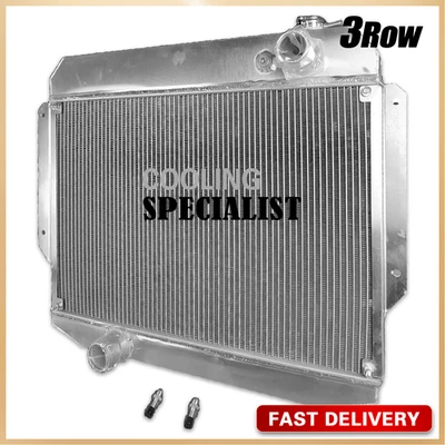 3 Row Aluminum Radiator For 1958-1960 1959 Lincoln Premiere V8 Engine 7.0L AT/MT Foto 1 de 4