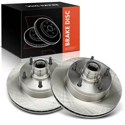 New Front Disc Brake Rotors for Ford E-150 Econoline Club Wagon E-150 Club Wagon - Image 1 of 4