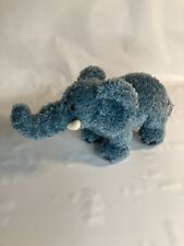 11" GUND TOOTER 6029 BLUE BABY ELEPHANT STUFFED ANIMAL PLUSH TOY SOFT LOVEY