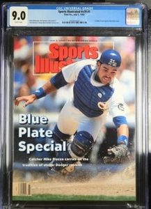 Mike Piazza July 5, 1993Sports Illustrated 1st Cover RC CGC 9.0 - Picture 1 of 2