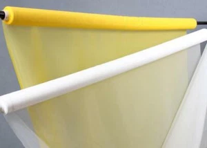 TECHTONGDA 1 Yard 180 Mesh x50Inches Width Silk Screen Fabric White Color-NEW - Picture 1 of 11