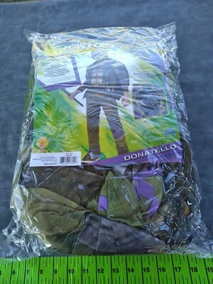 Disfraz de Halloween TMNT Donatello Deluxe para niños talla mediana (8-10) nuevo en paquete  Foto 1 de 4