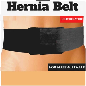 Umbilical Abdominal Hernia Support belt with Truss brace Adjustable 3in - Picture 1 of 7