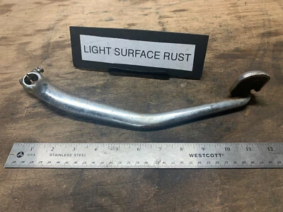 Nice Vintage 1980 82 OEM Yamaha XJ650 XJ 650 Rear Brake Foot Pedal Lever GREAT! - Изображение 1 из 4