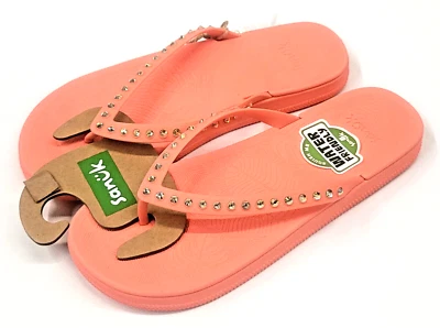 Sanuk Funshine Gem Fusion Coral 6 para mujer Foto 1 de 4