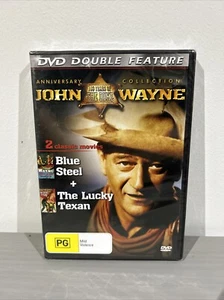 Blue Steel / The Lucky Texan DVD - John Wayne New Sealed - Picture 1 of 4
