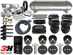 Complete Air Suspension Kit - 1971-1976 Cadillac DeVille LEVEL 4 w/ Air Lift 3H - Picture 1 of 4