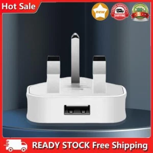 1/2/3 USB Ports Mobile Charger Universal 3 Pin Durable UK Plug for Iphone Tablet - Zdjęcie 1 z 18