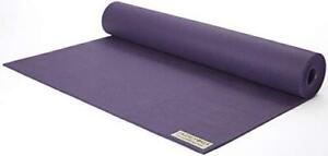JADE YOGA - Harmony Yoga Mat (3/16" Thick x 24" Wide x 74" Long - Color: Purple)