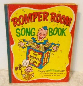 Vintage 1966 Romper Room Song Book Edition Illustrated 1966 TELEVISION SHOW - Foto 1 di 7