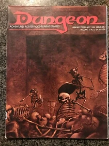 ✰SHIPS FREE/US✰ AD&D/D&D ✰ DUNGEON Magazine # 57 ✰ MYSTARA/Desert-Efreet - Picture 1 of 5